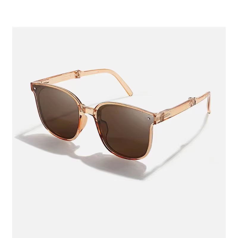 Folding Sunglasses, Portable, Ultra Light Sun Protection, UV Protection, Sunglasses for Both Men and Women