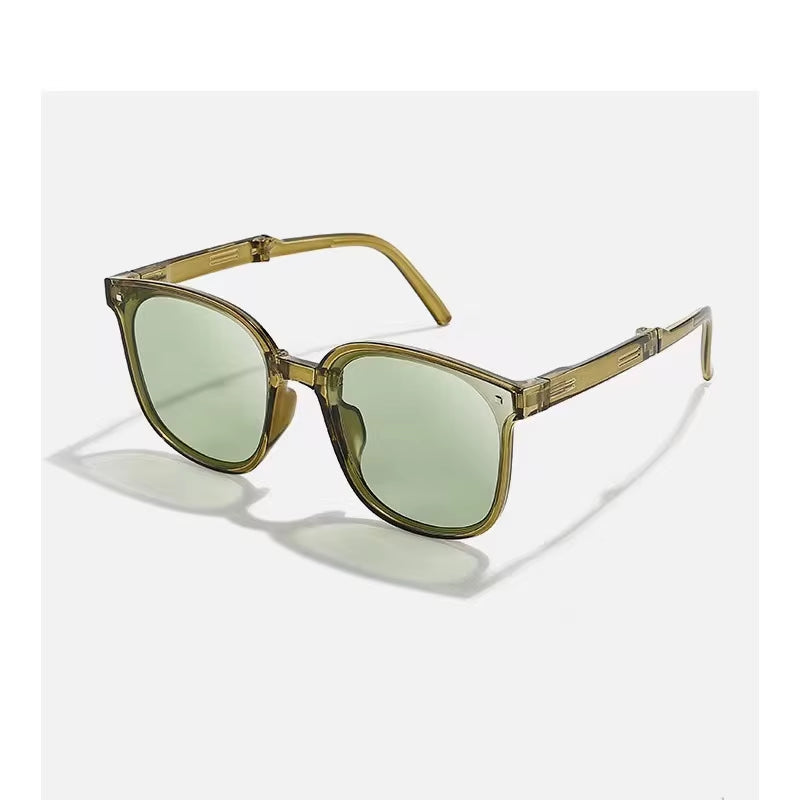 Folding Sunglasses, Portable, Ultra Light Sun Protection, UV Protection, Sunglasses for Both Men and Women