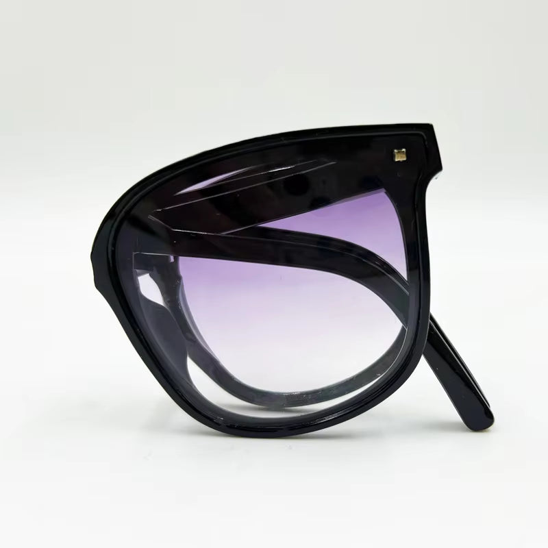 Folding Sunglasses, Portable, Ultra Light Sun Protection, UV Protection, Sunglasses for Both Men and Women